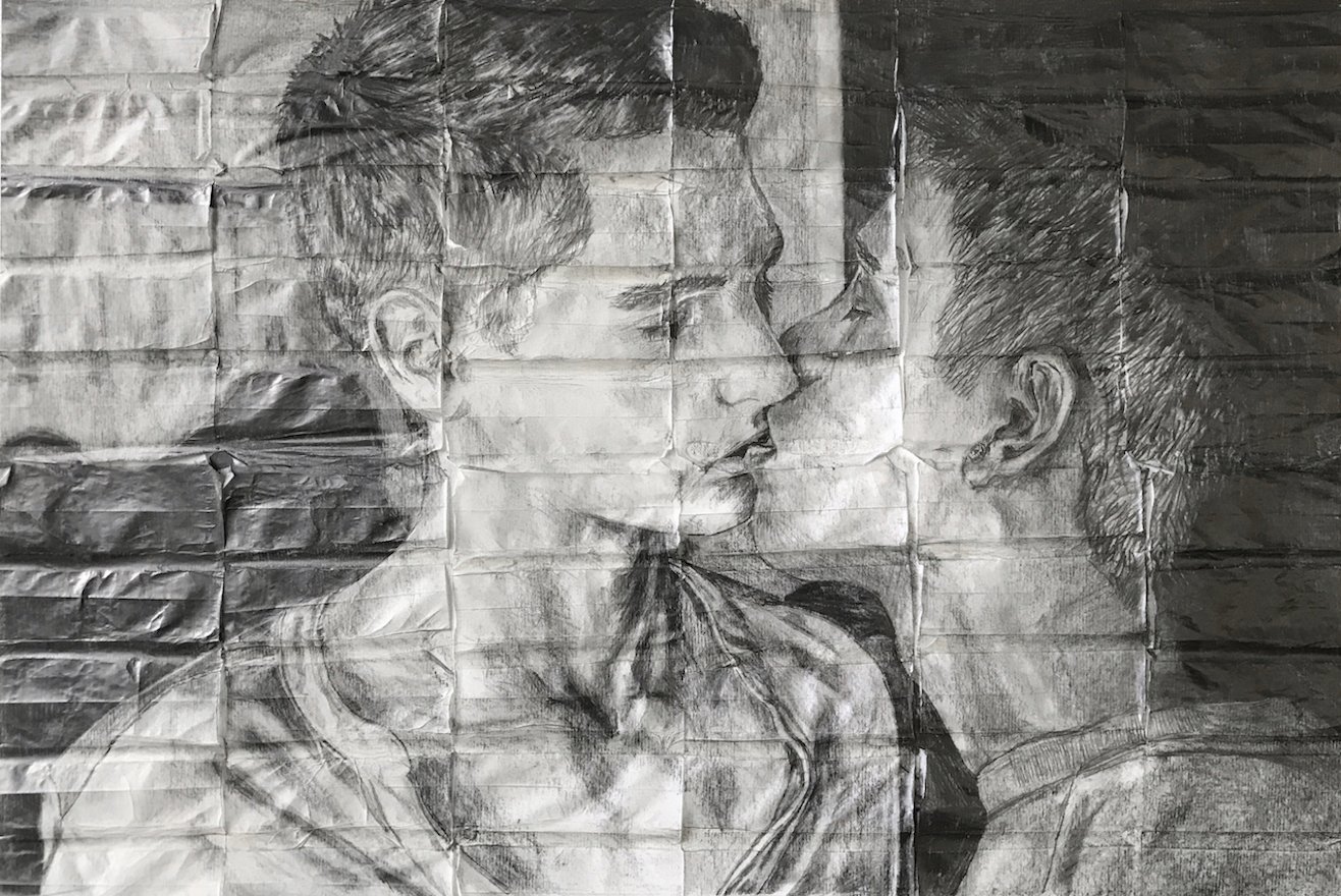 James Robert Morrison, There is Never More Than a Fag Paper Between Them – Leo & Brian, 2020